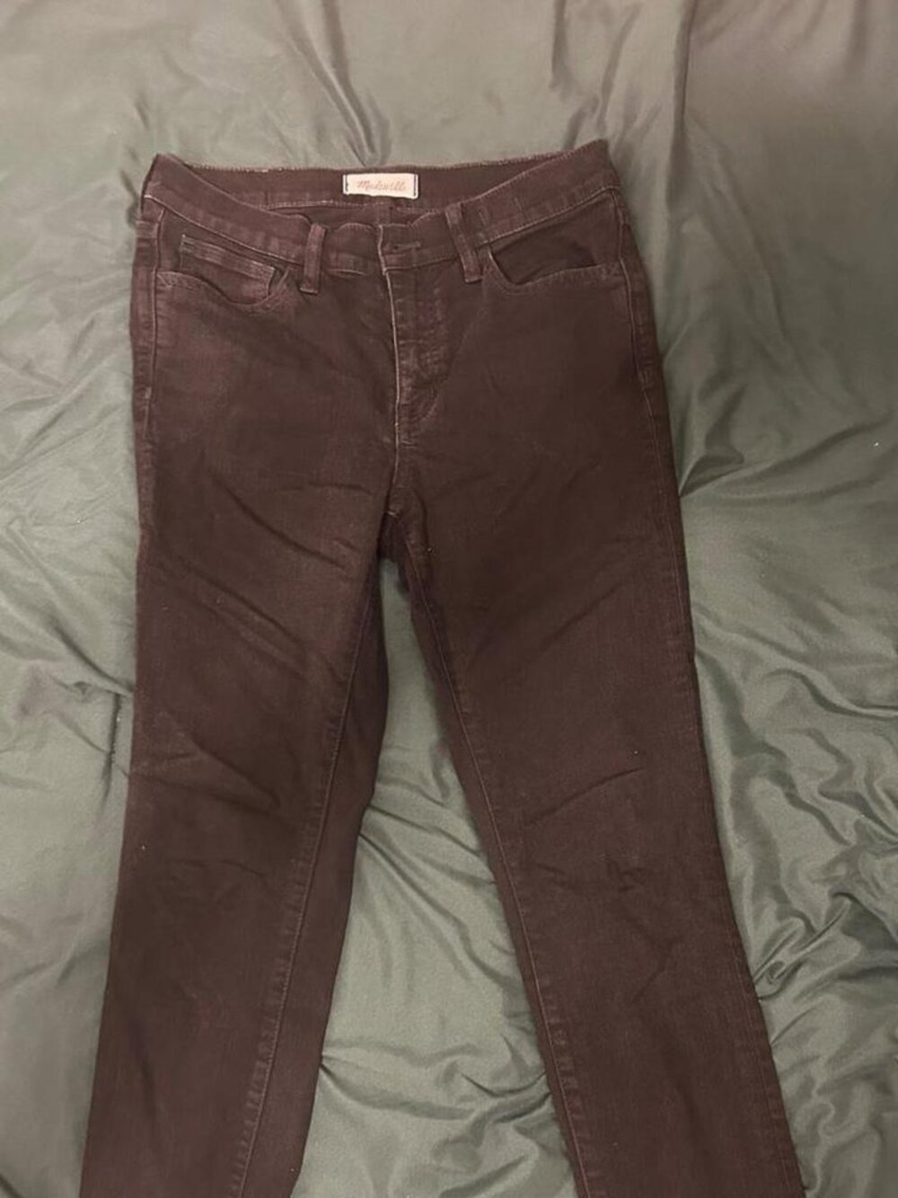 Madewell Black High Rise Skinny Jeans Size 28 New